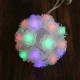 RGB Solar Powered LED Rose Flower Lamp