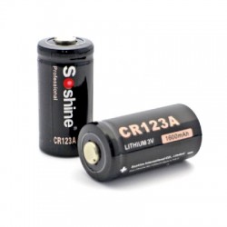 Soshine CR123A Battery