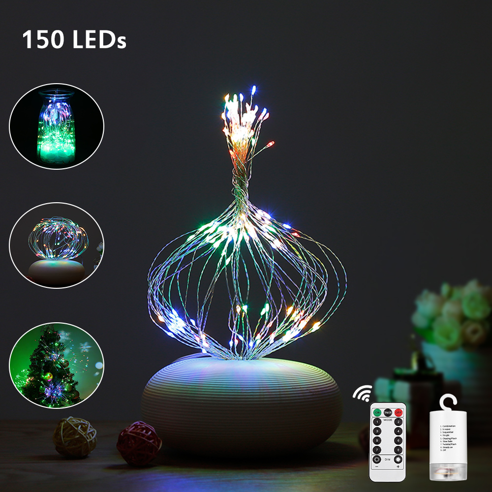 LH - BOM - YHD150M 150 LEDs Multicolored Starburst String Light for Decor